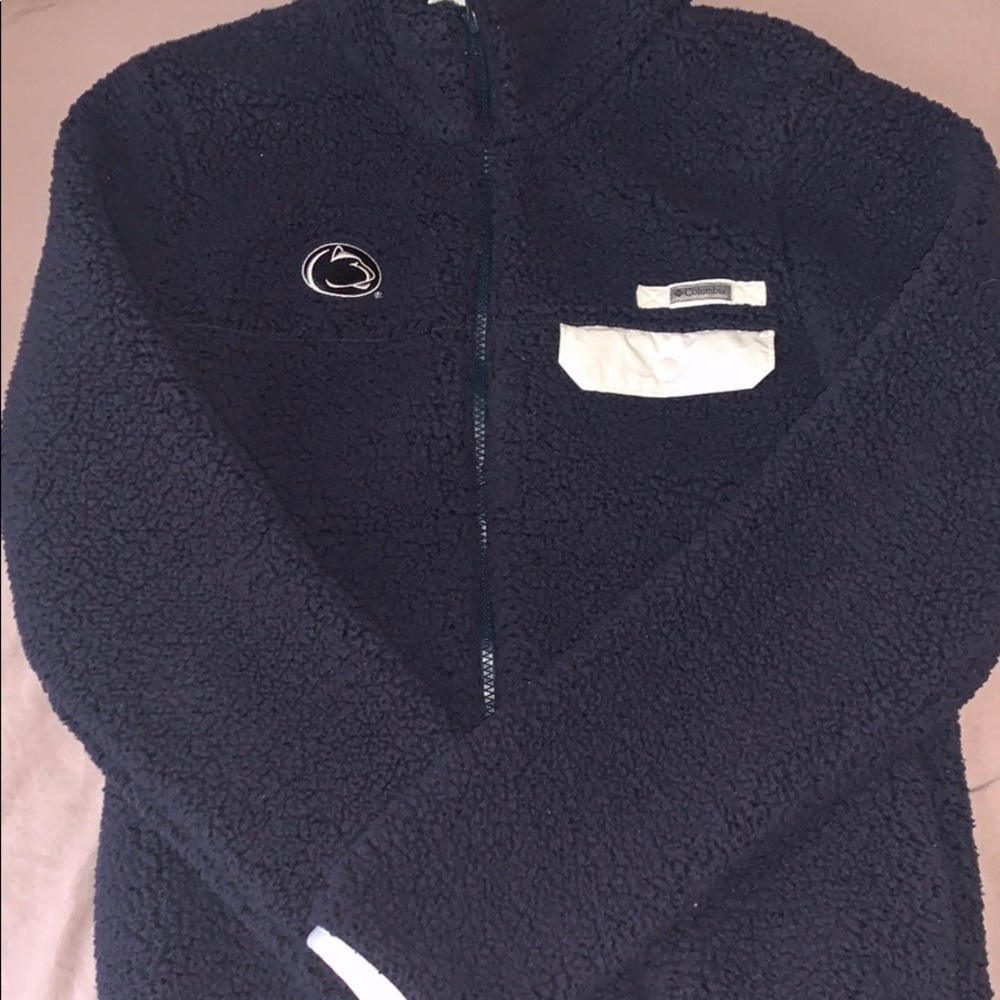 PENN STATE Columbia zip-up sweater jacket
